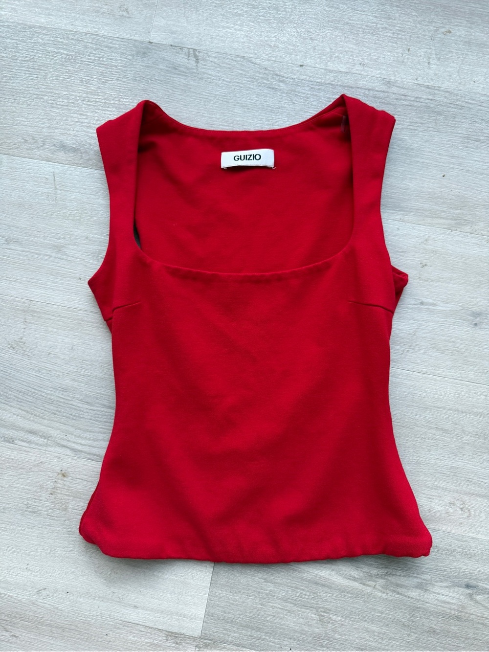 Guizio Celestial Tank Top Red Love XS